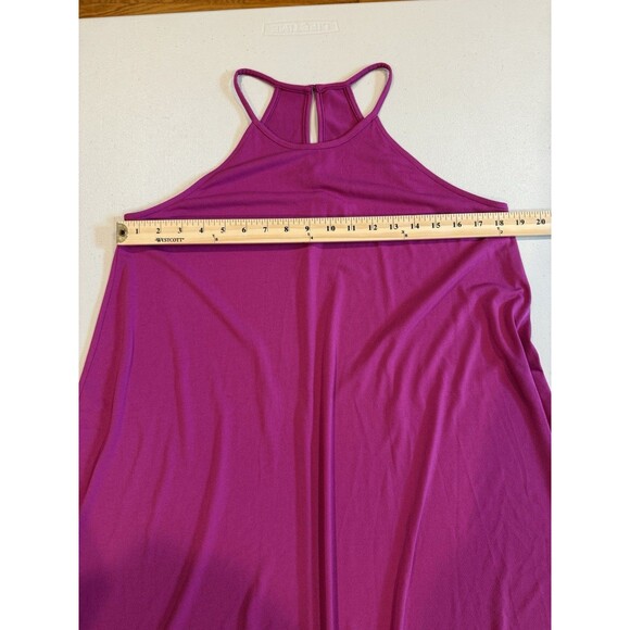 Vince Camuto Swing Dress Womens Medium Purple Vacation Travel Coverup Minimalist - Picture 5 of 5